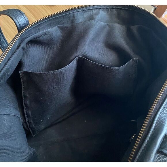 Coach Pebbled Leather Taylor Large Tote Black Shoulder Handbag No F1781-38312 01 - Picture 10 of 16